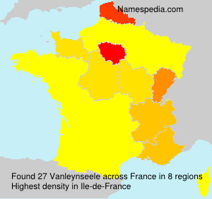 Surname Vanleynseele in France Surname Vanleynseele in France