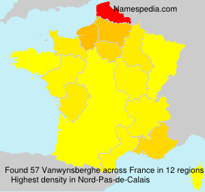 Surname Vanwynsberghe in France Surname Vanwynsberghe in France