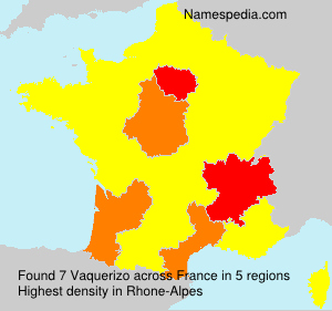 Surname Vaquerizo in France Surname Vaquerizo in France
