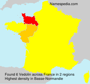 Surname Vedolin in France Surname Vedolin in France