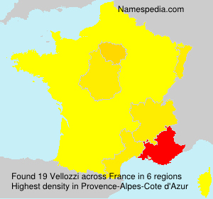 Surname Vellozzi in France Surname Vellozzi in France
