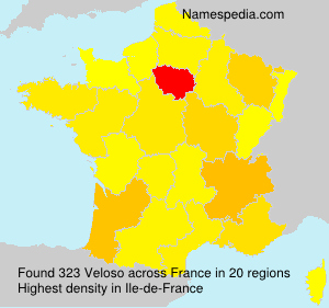 Surname Veloso in France Surname Veloso in France