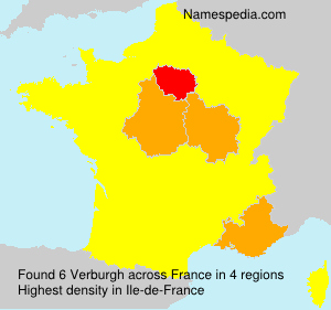 Surname Verburgh in France Surname Verburgh in France