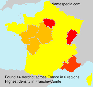 Surname Verchot in France Surname Verchot in France