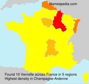 Surname Vernelle in France Surname Vernelle in France