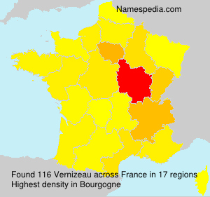 Surname Vernizeau in France Surname Vernizeau in France