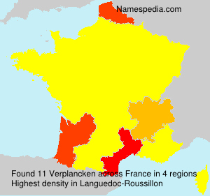 Surname Verplancken in France Surname Verplancken in France
