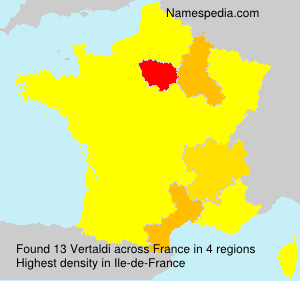 Surname Vertaldi in France Surname Vertaldi in France