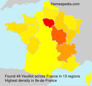 Surname Veuillot in France Surname Veuillot in France