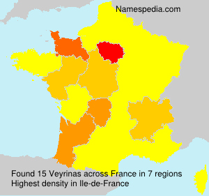 Surname Veyrinas in France Surname Veyrinas in France
