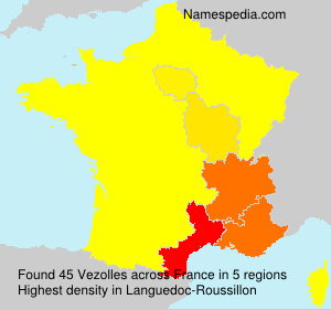 Surname Vezolles in France Surname Vezolles in France