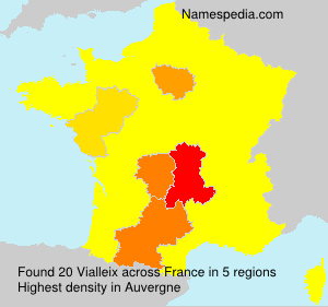 Surname Vialleix in France Surname Vialleix in France