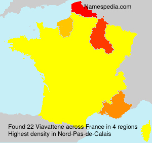 Surname Viavattene in France Surname Viavattene in France