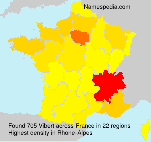 Surname Vibert in France Surname Vibert in France