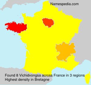 Surname Vichidvongsa in France Surname Vichidvongsa in France
