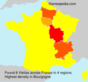 Surname Vieitas in France Surname Vieitas in France