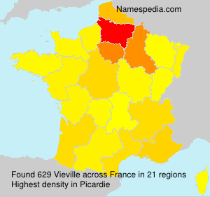 Surname Vieville in France Surname Vieville in France