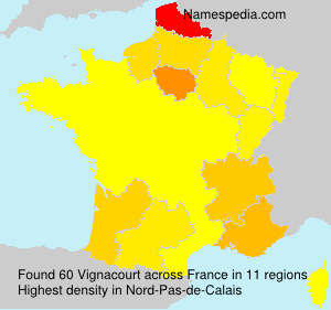 Surname Vignacourt in France Surname Vignacourt in France