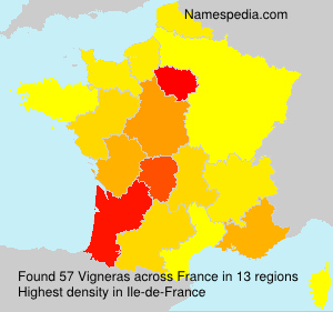 Surname Vigneras in France Surname Vigneras in France