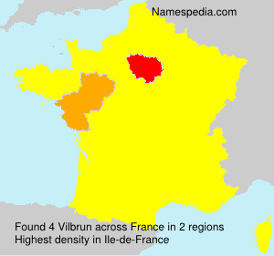Surname Vilbrun in France Surname Vilbrun in France