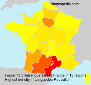 Surname Villefranque in France Surname Villefranque in France