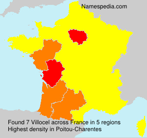 Surname Villocel in France Surname Villocel in France