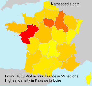 Surname Viot in France Surname Viot in France
