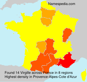 Surname Virgille in France Surname Virgille in France
