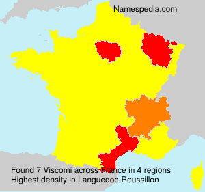 Surname Viscomi in France Surname Viscomi in France