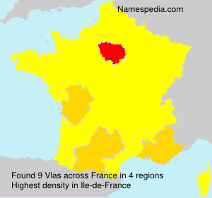 Surname Vlas in France Surname Vlas in France