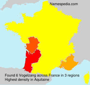 Surname Vogelzang in France Surname Vogelzang in France