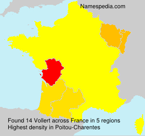 Surname Vollert in France Surname Vollert in France