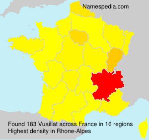 Surname Vuaillat in France Surname Vuaillat in France