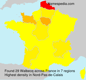 Surname Walbecq in France Surname Walbecq in France