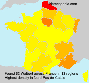 Surname Walbert in France Surname Walbert in France