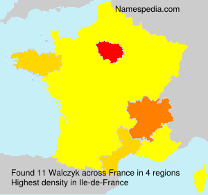 Surname Walczyk in France Surname Walczyk in France