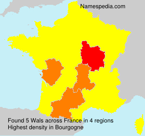 Surname Wals in France Surname Wals in France