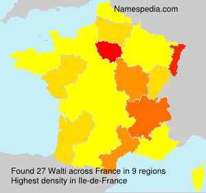 Surname Walti in France Surname Walti in France