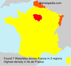 Surname Waterbley in France Surname Waterbley in France