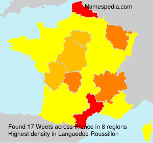 Surname Weets in France Surname Weets in France