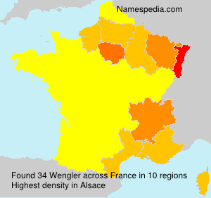 Surname Wengler in France Surname Wengler in France