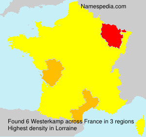 Surname Westerkamp in France Surname Westerkamp in France
