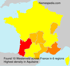 Surname Westerveld in France Surname Westerveld in France
