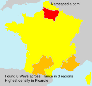 Surname Weys in France Surname Weys in France