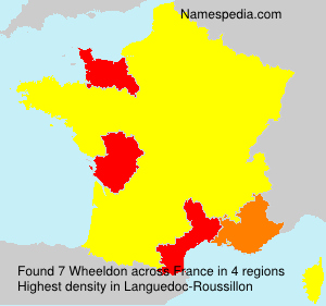 Surname Wheeldon in France Surname Wheeldon in France