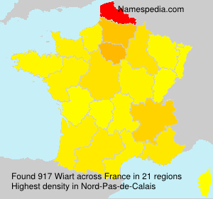 Surname Wiart in France Surname Wiart in France