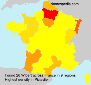 Surname Wibert in France Surname Wibert in France