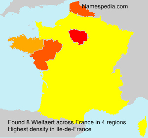 Surname Wielfaert in France Surname Wielfaert in France