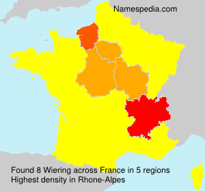 Surname Wiering in France Surname Wiering in France