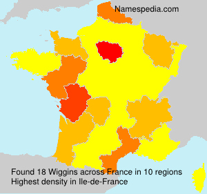 Surname Wiggins in France Surname Wiggins in France